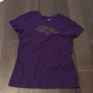 Purple ravens shirt
